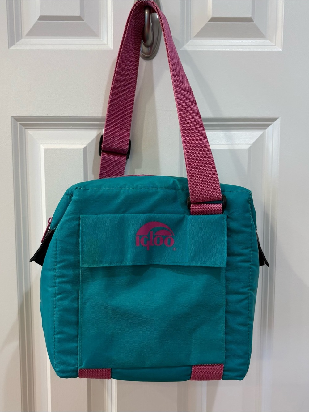 Vintage Igloo 90’s cooler tote 🩵🩷